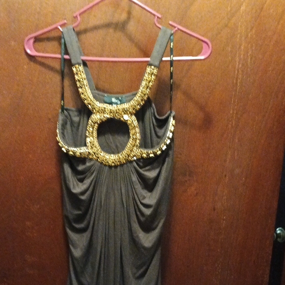 Sky Woman's Jewel Adorned Top Size Medium - Picture 1 of 3